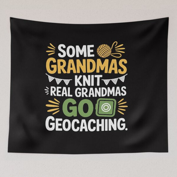 Item preview, Geocaching Real Grandmothers Geocacher Geocache designed and sold by CareTopping.