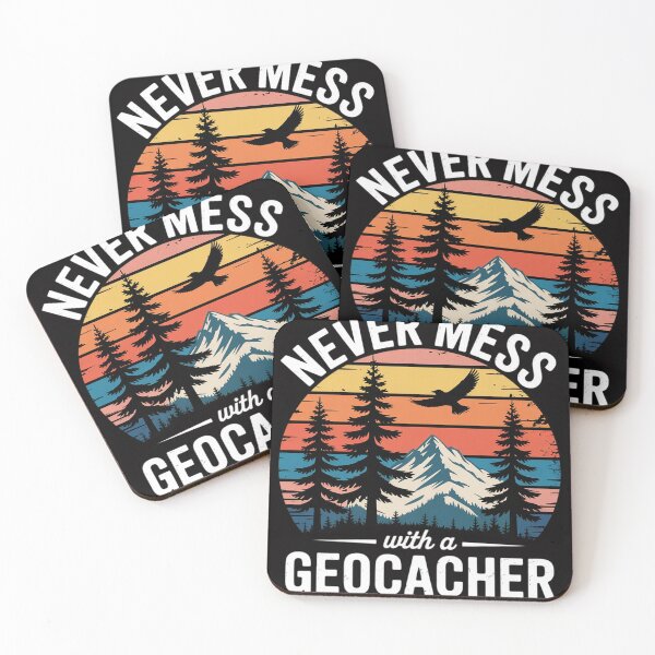 Item preview, Geocaching Never Mess With Geocacher Men Women designed and sold by CareTopping.