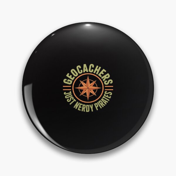 Item preview, Geocaching Geocachers Just Nerdy Pirates designed and sold by ConceptThena.