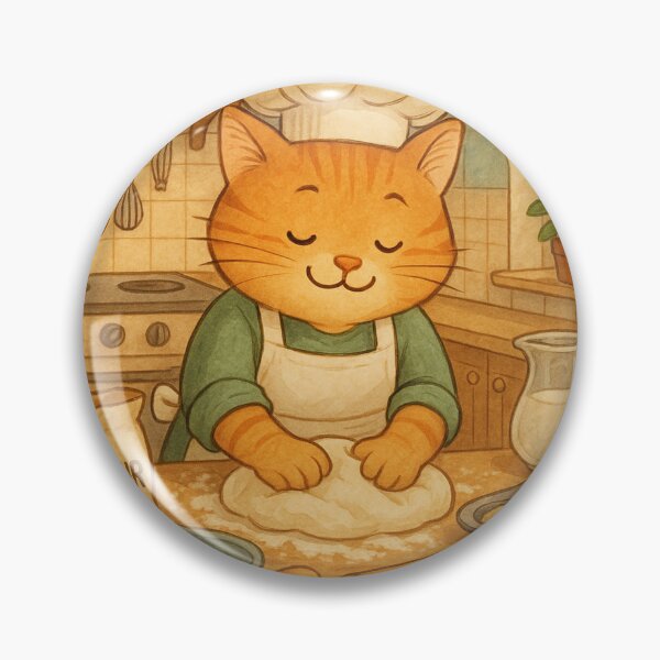 Item preview, Vintage Cat Baking Retro Art designed and sold by ahmed2751989.