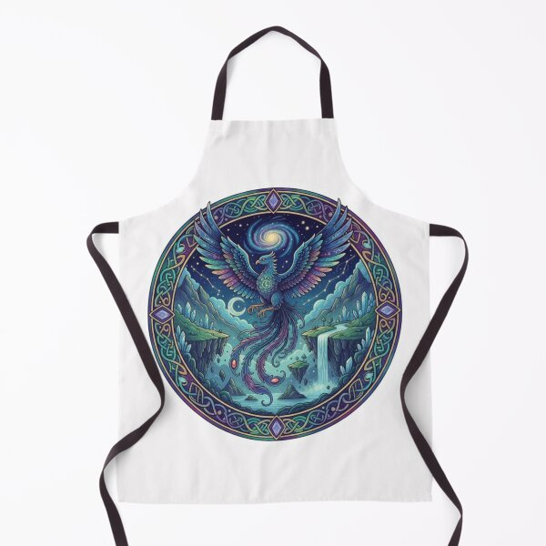 Item preview, Phoenix of the Stardust Dawn designed and sold by CosmicCutouts.