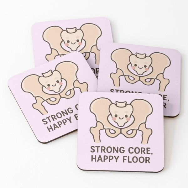 Item preview, Strong Core Happy Floor, Pelvic Floor Physical Therapist designed and sold by shminoa.