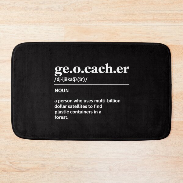 Item preview, Geocaching Definition Geocacher designed and sold by ConceptThena.