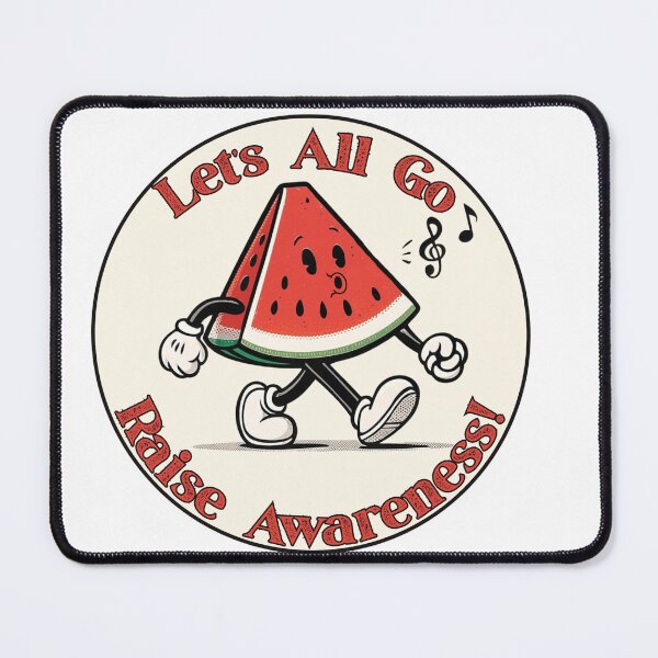 Item preview, Let’s All Go Raise Awareness – Retro Activism Cartoon designed and sold by Queerso.