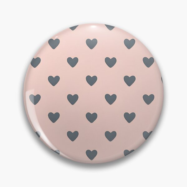 Item preview, Dark Hearts on Blush Pink designed and sold by SassyArtistry.