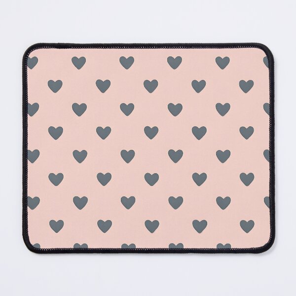 Item preview, Dark Hearts on Blush Pink designed and sold by SassyArtistry.
