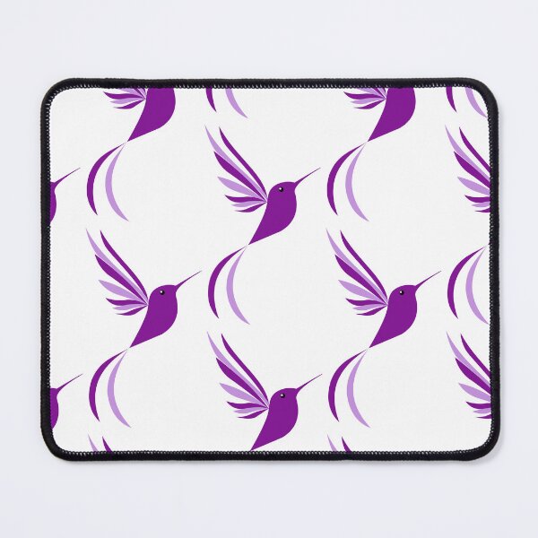 Item preview, Minimalist purple hummingbird designed and sold by ArtYuly.