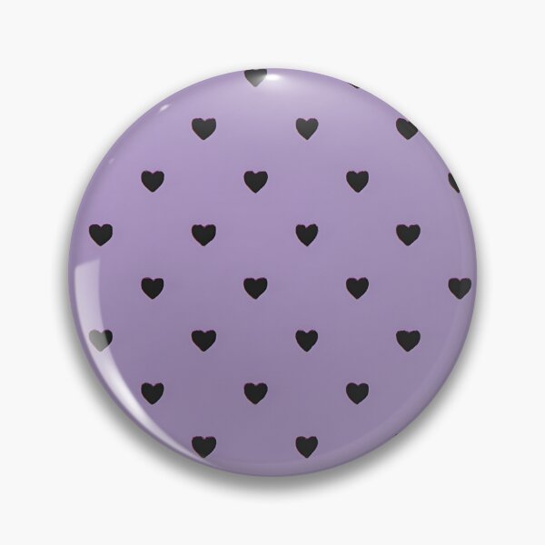 Item preview, Black Hearts on Lavender designed and sold by SassyArtistry.