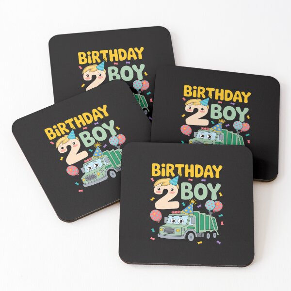 Item preview, Garbage Truck 2nd Birthday Boy Recycling Trash Family Gifts designed and sold by ConceptThena.