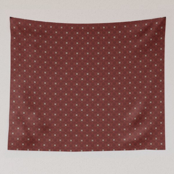 Item preview, Tiny Snowflakes on Deep Red designed and sold by SassyArtistry.