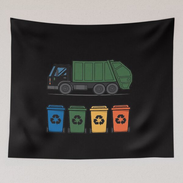 Item preview, Garbage Truck - Truck Trash Recycling Lover Waste Management designed and sold by ConceptThena.