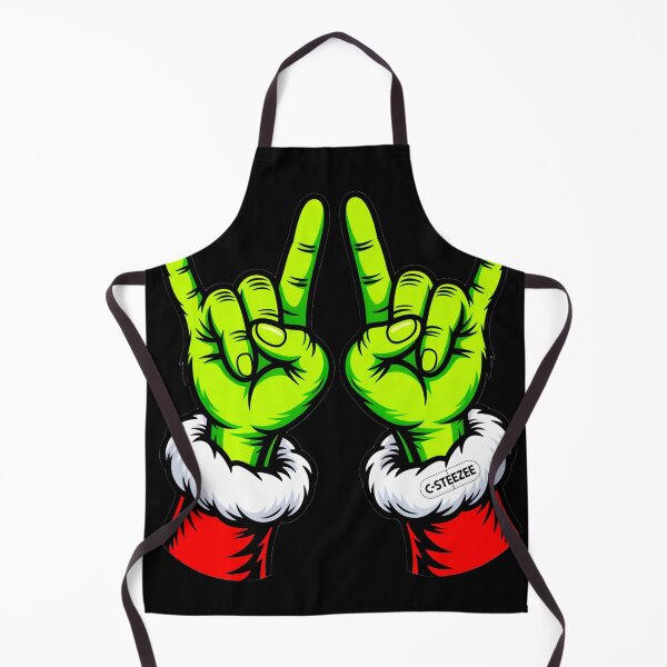 Item preview, Green Rockstar Love Santa Hands designed and sold by SteezeeStore.