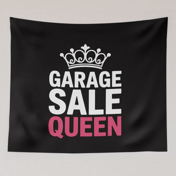 Item preview, Garage Sale Garage Sale Queen Yard designed and sold by ConceptThena.