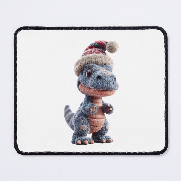 Item preview, Festive Fuzzy Dinosaur designed and sold by Rafael Branco.