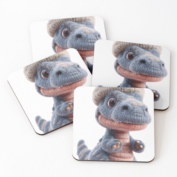 Item preview, Festive Fuzzy Dinosaur designed and sold by Rafael Branco.