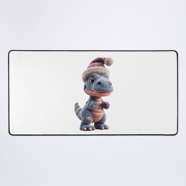 Item preview, Festive Fuzzy Dinosaur designed and sold by Rafael Branco.