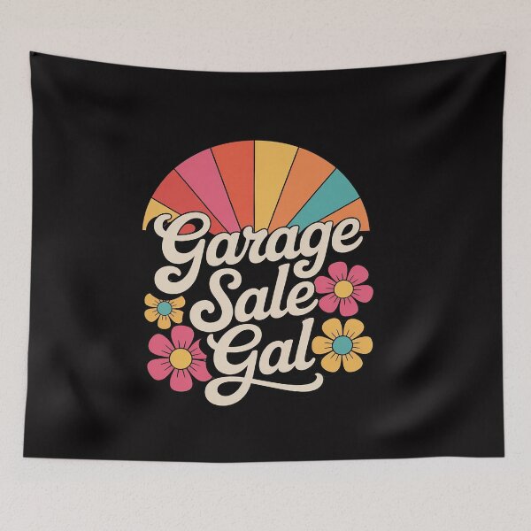 Item preview, Garage Sale Gal Thrift Treasure Hunter Yard Sale Flea Market designed and sold by ConceptThena.