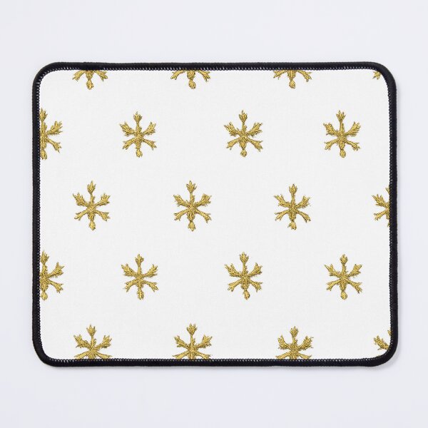 Item preview, Gold Snowflakes on White designed and sold by SassyArtistry.