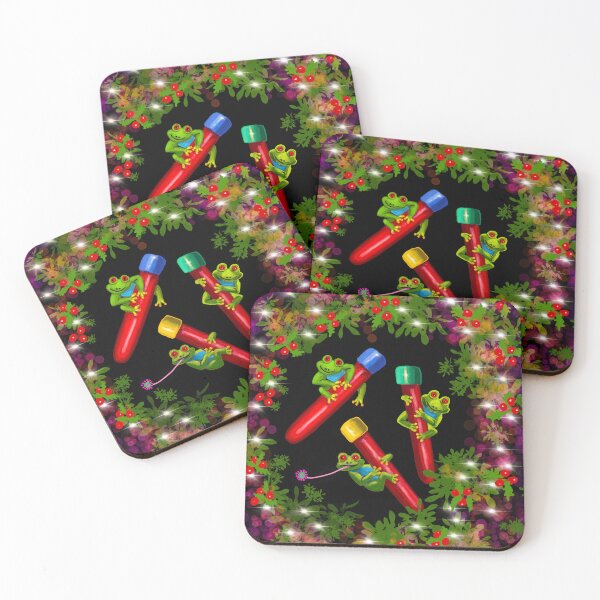 Item preview, Christmas for the frogs in the lab designed and sold by Julie Ann Accornero.