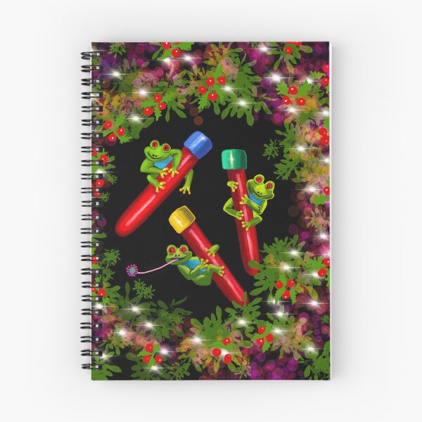 Item preview, Christmas for the frogs in the lab designed and sold by Julie Ann Accornero.