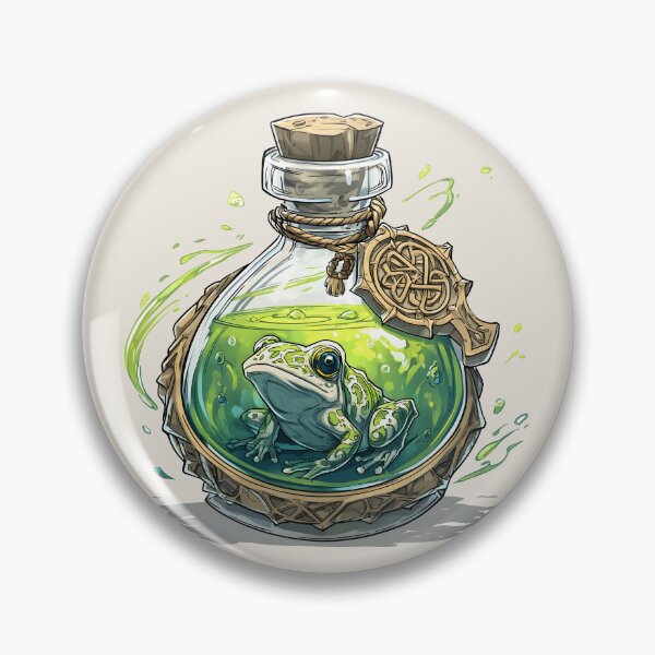 Item preview, DnD Frog Potion - Druid designed and sold by MrHide.