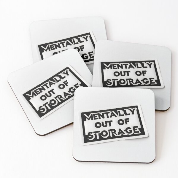 Item preview, Mentally Out of Storage — Funny Minimalist Text Design designed and sold by Mudgut.