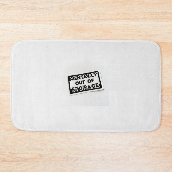 Item preview, Mentally Out of Storage — Funny Minimalist Text Design designed and sold by Mudgut.