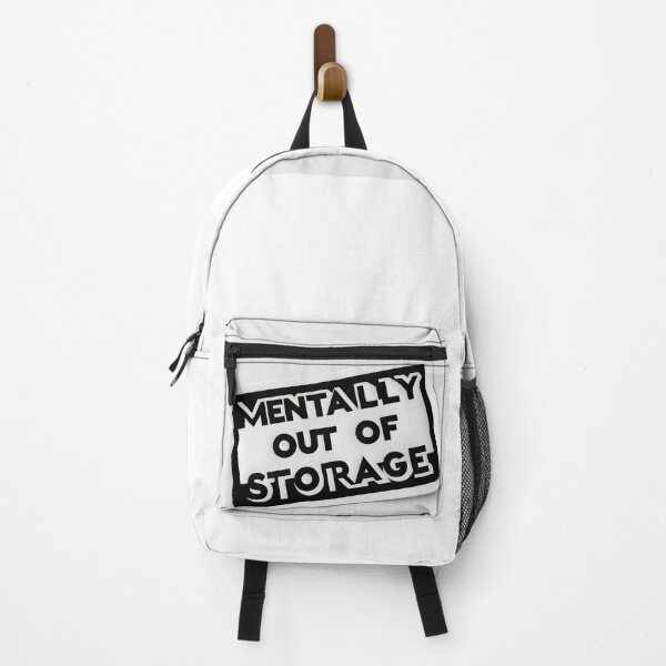 Item preview, Mentally Out of Storage — Funny Minimalist Text Design designed and sold by Mudgut.