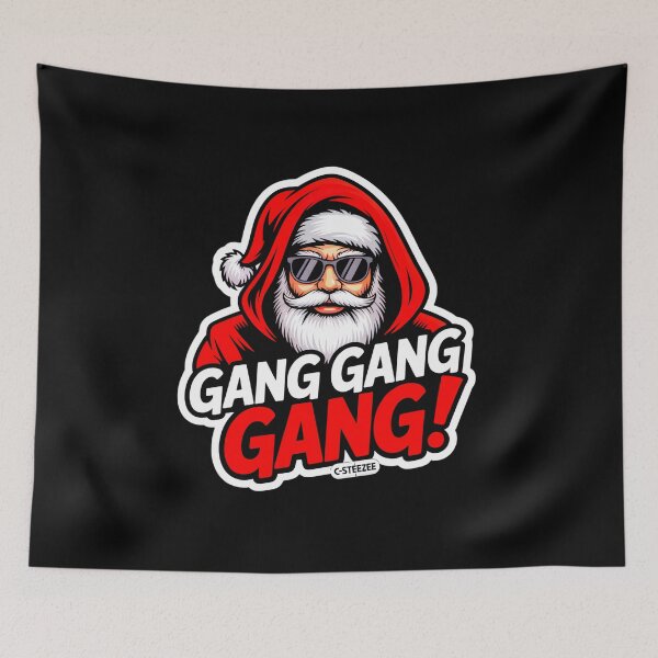 Item preview, Gang Gang Gang Santa designed and sold by SteezeeStore.