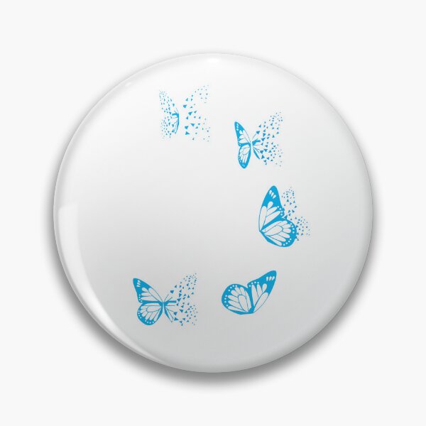 Item preview, Blue butterflies dissolving designed and sold by ArtYuly.