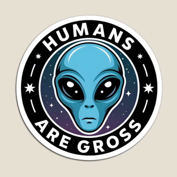 Item preview, Humans are disgusting designed and sold by JonysCreativeDesigns.