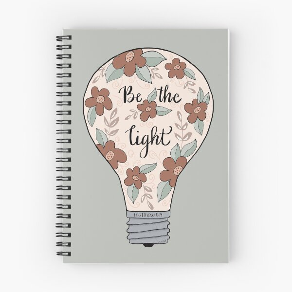Item preview, Be the Light Matthew 5:14 designed and sold by Willow & Grace Designs.