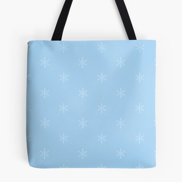 Item preview, Tiny White Snowflakes on Light Blue designed and sold by SassyArtistry.