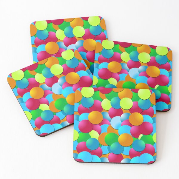 Item preview, Vibrant Rainbow Bubble Pattern – Colorful Abstract Circle Art designed and sold by DeeLulu.