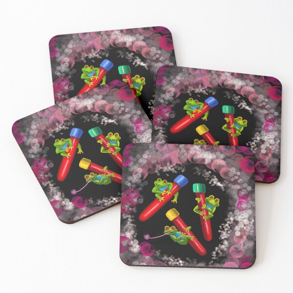 Item preview, Pink Bubbles and a Virus eating Frog designed and sold by Julie Ann Accornero.