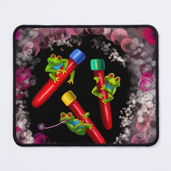 Item preview, Pink Bubbles and a Virus eating Frog designed and sold by Julie Ann Accornero.