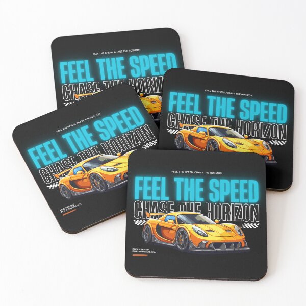 Item preview, Feel The Speed Chase The Horizon designed and sold by Artify Shirts.