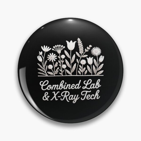 Item preview, Floral Combined Lab And X-Ray Tech Lab Tech Radiologic designed and sold by EntroRhim.