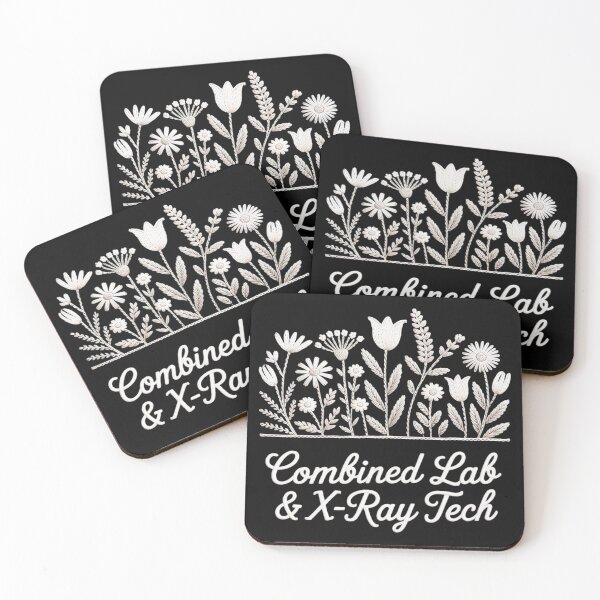 Item preview, Floral Combined Lab And X-Ray Tech Lab Tech Radiologic designed and sold by EntroRhim.