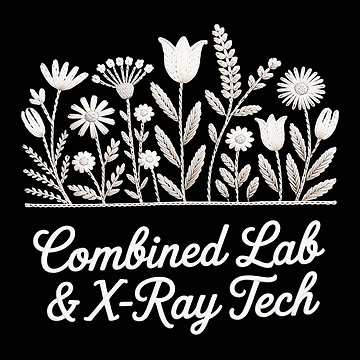 Artwork thumbnail, Floral Combined Lab And X-Ray Tech Lab Tech Radiologic by EntroRhim
