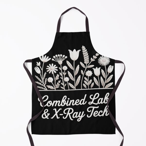 Item preview, Floral Combined Lab And X-Ray Tech Lab Tech Radiologic designed and sold by EntroRhim.