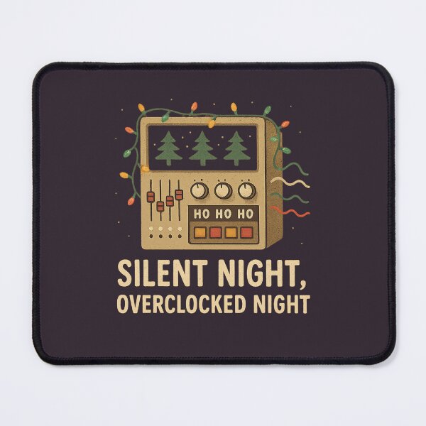 Item preview, Silent Night, Overclocked Night designed and sold by peaknerd.