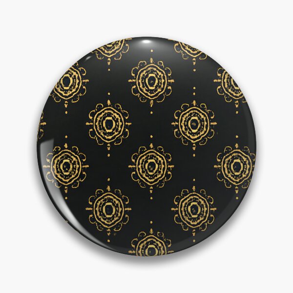 Item preview, Golden Occult Symbols on Black designed and sold by SassyArtistry.