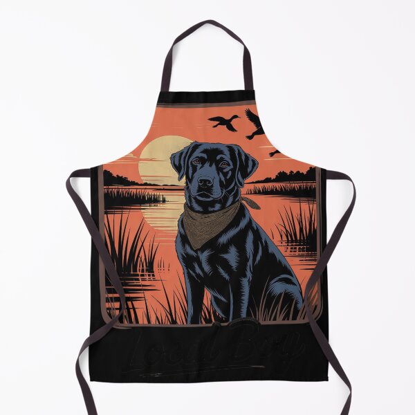 Item preview, Local Boy Duck Hunting Black Lab Outdoor designed and sold by EntroRhim.