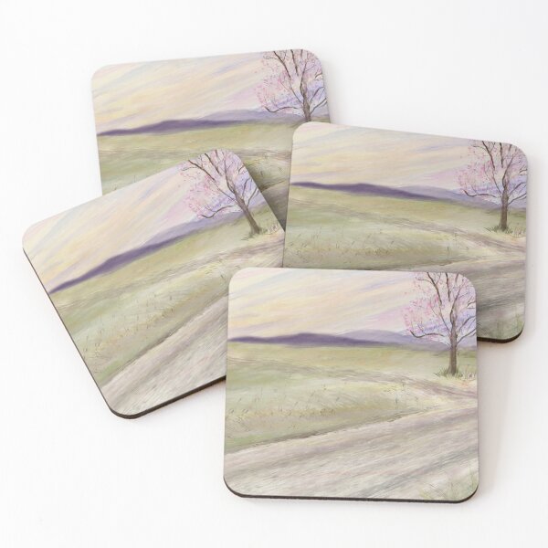 Item preview, Soft Spring Field with Lone Tree designed and sold by TheDavidCarnes.