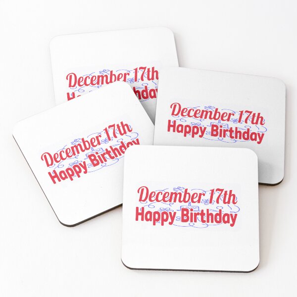 Item preview, 17th December, Gift birthday  designed and sold by Sujinthaiart.