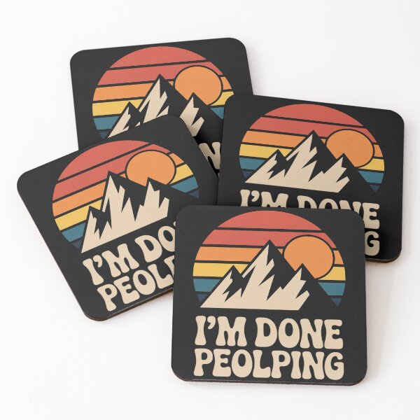Item preview, I'm Done Peopling designed and sold by EntroRhim.