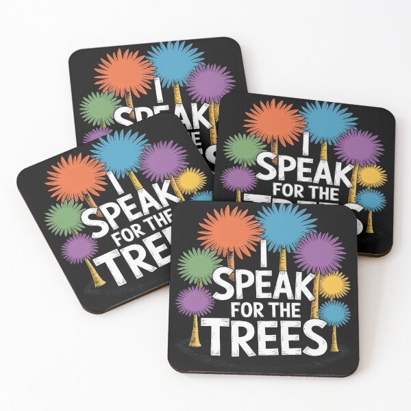 Item preview, I Speak For Trees Earth Day Save Earth Awareness Hippie designed and sold by EntroRhim.