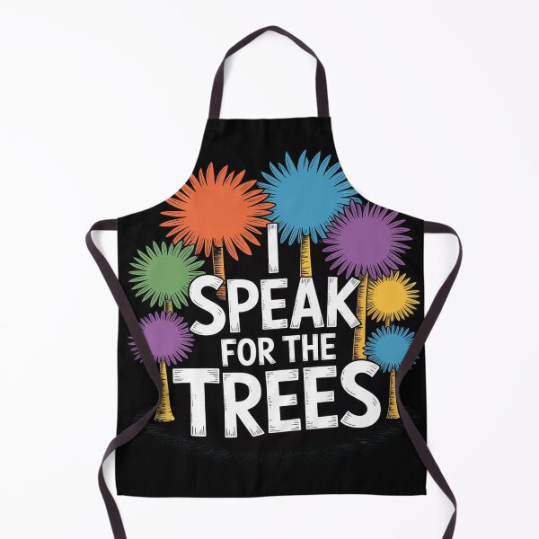Item preview, I Speak For Trees Earth Day Save Earth Awareness Hippie designed and sold by EntroRhim.