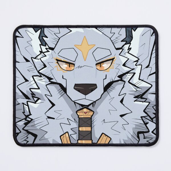 Item preview, Celestial White Wolf Guardian With Holy Sword designed and sold by KaMow.